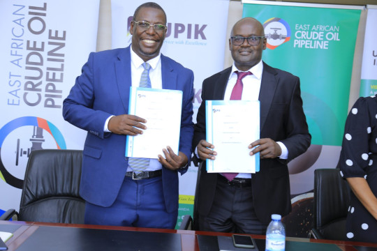 East African Crude Oil Pipeline (EACOP) Ltd. partners with UPIK to support the implementation of National Content Initia